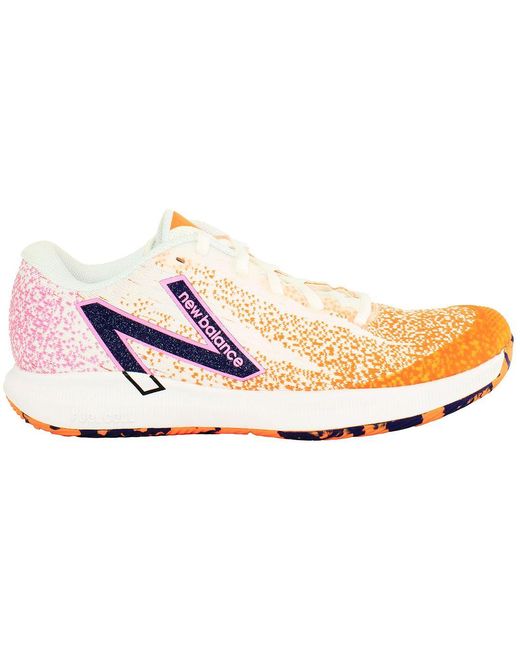 New Balance White Fuelcell 996V4 Tennis Shoes
