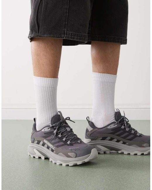 Merrell Black Moab Speed 2 Gtx Trainers for men