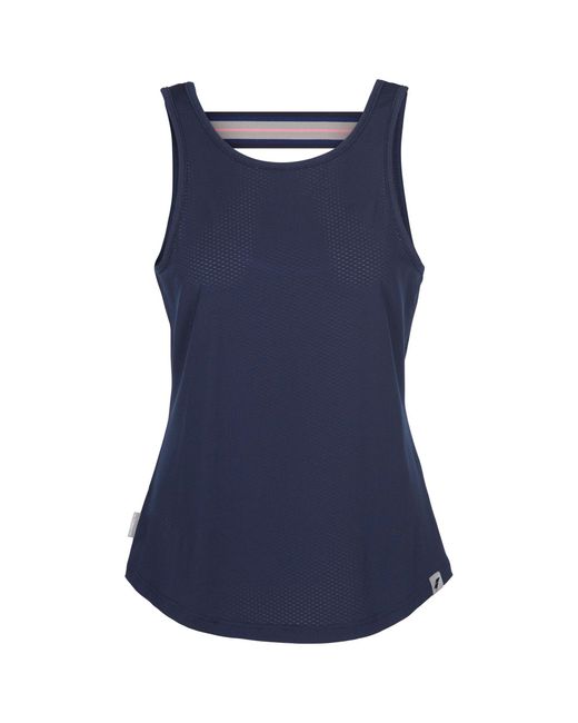 Trespass Blue Ladies Emmalyn Low Back Vest Top