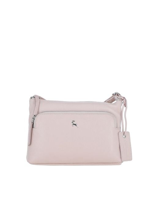 Ashwood Leather Pink 'Bristol' Real Crossbody Bag