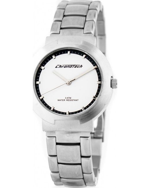 Chronotech Gray Ct6451-03M Ladies Watch