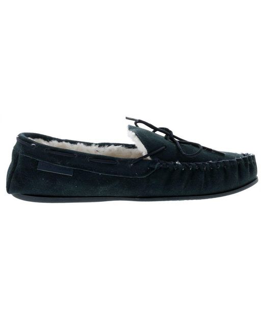 Hush Puppies Black Allie Memory Foam Slippers