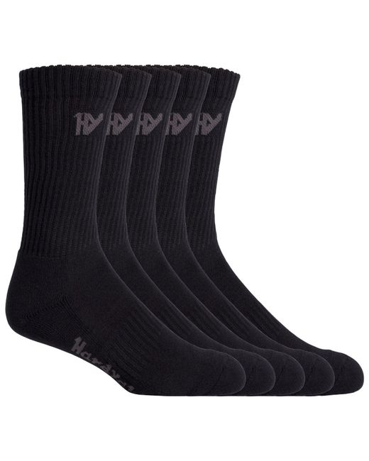 Hard Yakka Blue Crew Cotton Adults Work Socks