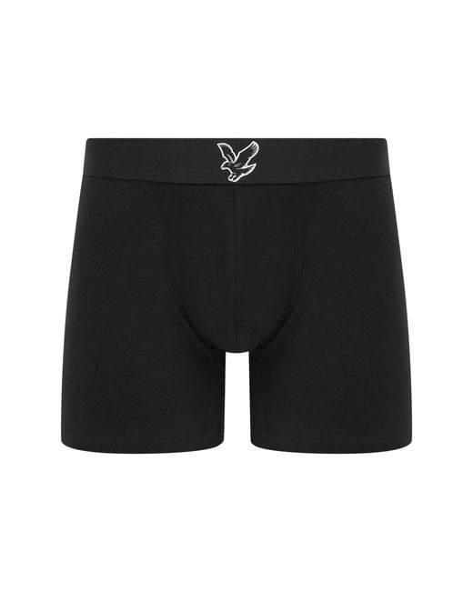 Lyle & Scott Black And Jonathan 3Pk for men