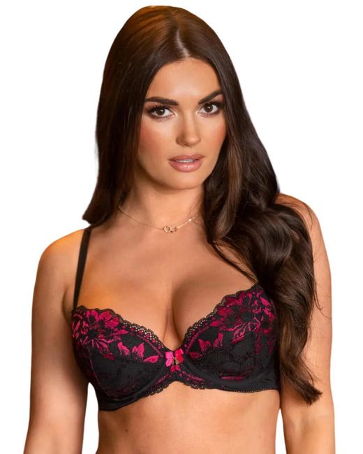 Pour Moi Black J'Adore Padded Bra