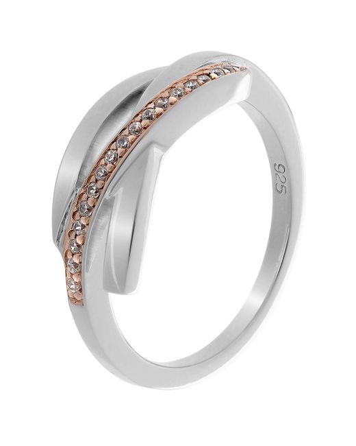 Orphelia Metallic 925 Sterling Ring