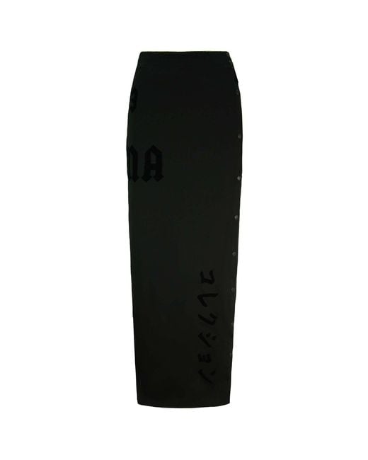 PUMA Black X Rihanna Fenty Tearaway Maxi Skirt Nylon