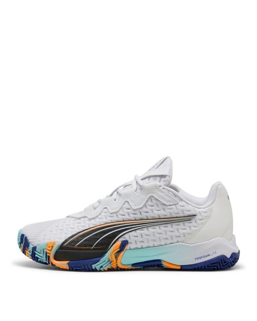 PUMA White Nova Elite Padel Trainers for men