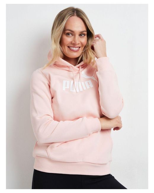 Long Sleeve Logo Hoodie Top Cotton