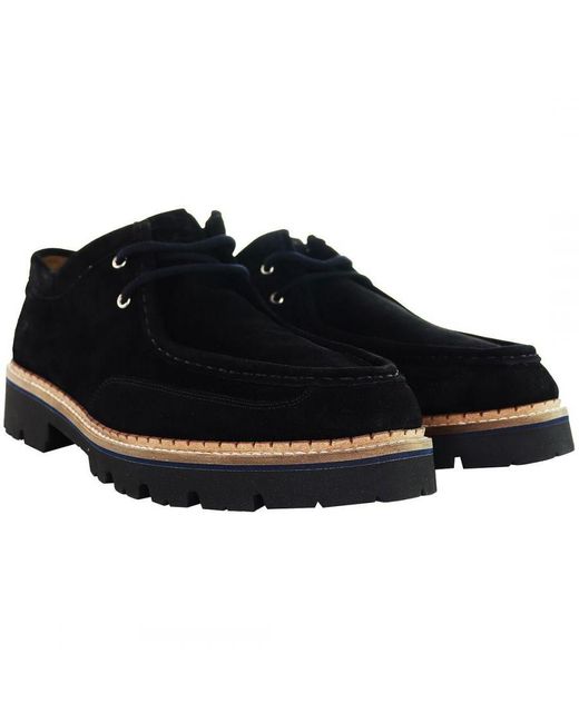 Ted Baker Black Clerdd Moccasin Shoes for men