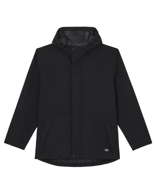 Dickies Black Waterproof Jacket for men