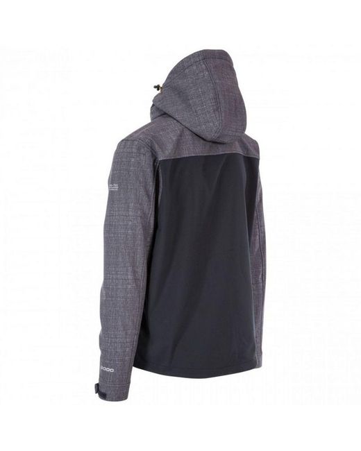 Trespass Gray Abbott Softshell Jacket for men