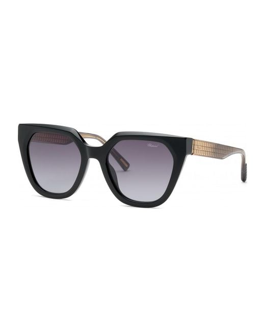 Chopard Black Sch377M 54 0Blk Sunglasses