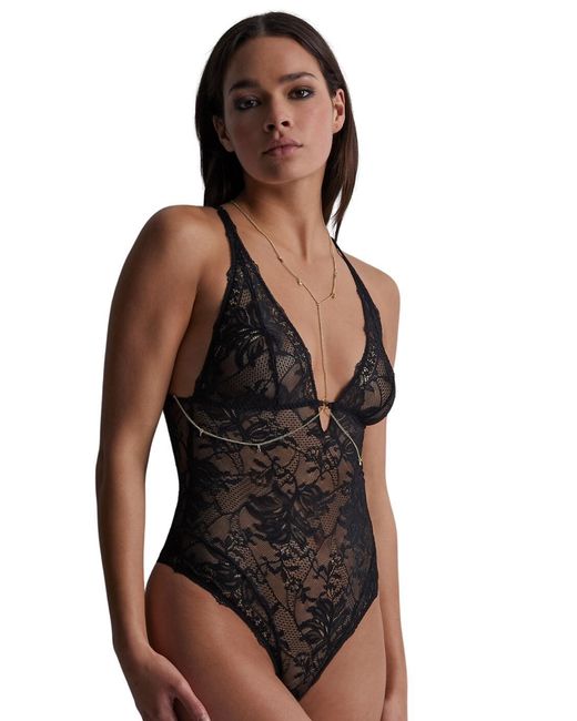 Aubade Black Pleasure Bodysuit