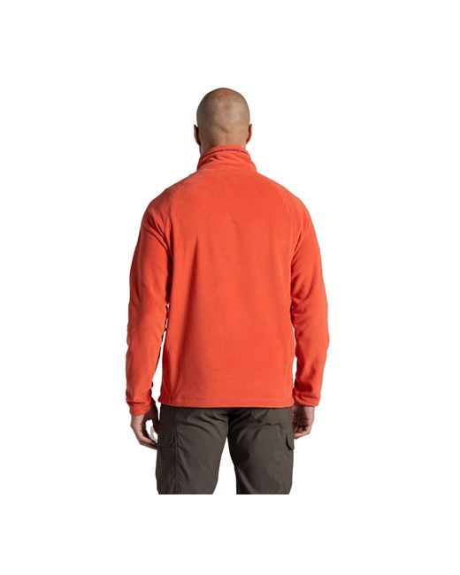 Craghoppers Orange National Trust Corey Ii Fleece (Feldspar) for men