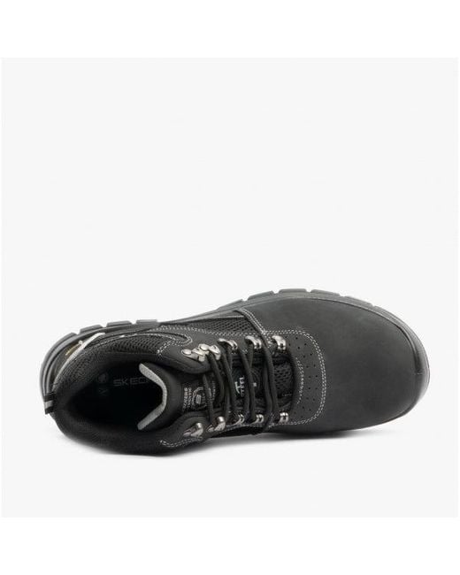 Skechers Black Work 200002Ec/Blk Trophus Letic Safety Boots for men