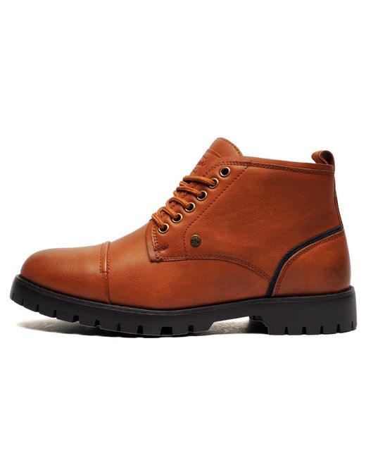 Original Penguin Brown Baire Boots for men