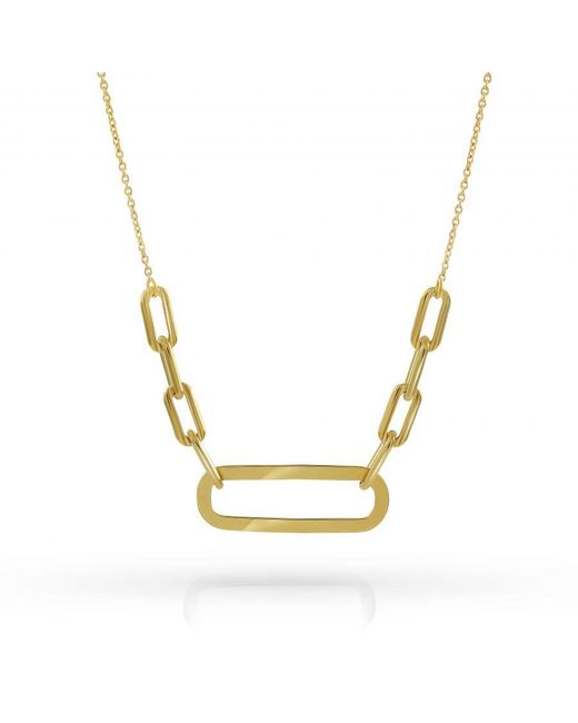 Orphelia Metallic 'Essence' 925 Sterling Set: Necklace + Earrings