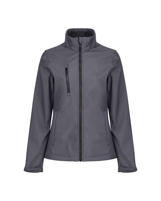 Regatta Gray Ladies Ablaze 3 Layer Membrane Soft Shell Jacket (Seal/