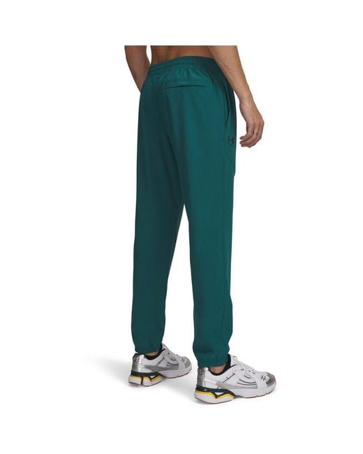 Under Armour Green Woven Joggers for men