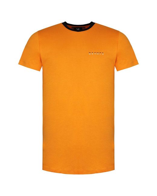 Devote London Orange Austin T-Shirt for men