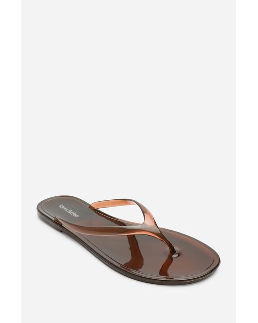 Where's That From Brown Wheres Chandler Jelly Thong Flip Flop Sandals