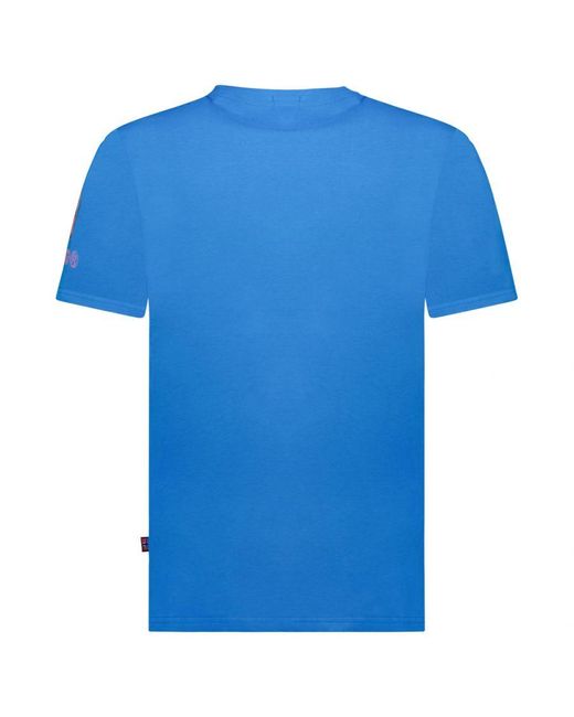 GEOGRAPHICAL NORWAY T-shirt Met Korte Mouwen Sy1366hgn in het Blue voor heren