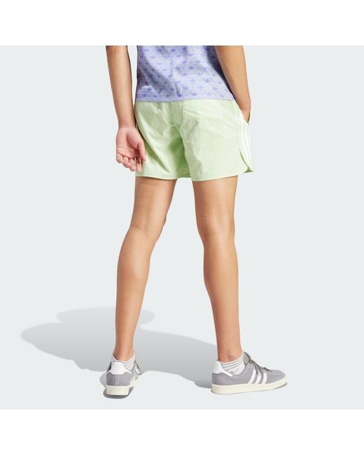 Adidas Originals Green Adicolor Classics Sprinter Shorts for men
