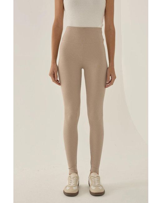 Hiccup Natural Cream Thick Leggings