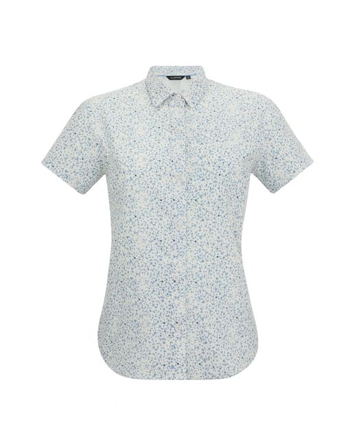 Regatta Blue Ladies Petal Insect Repellent Shirt (Barely)