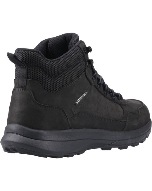 Cotswold Black Oddington Nubuck Hiking Boots for men