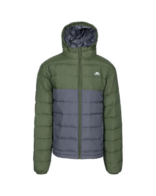 Trespass Green Oskar Padded Jacket for men