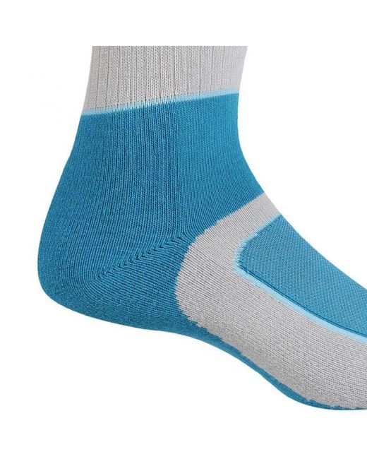 Regatta Blue Ladies Samaris 2 Season Boot Socks (Light Steel/Niagra)