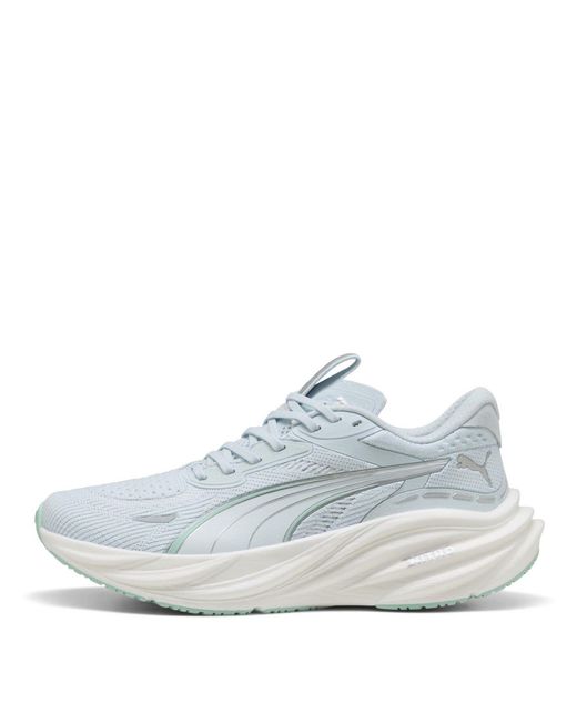PUMA Blue Magnify Nitro 3 Running Shoes