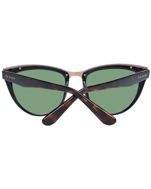 Ted Baker Green Cat Eye Gradient Sunglasses