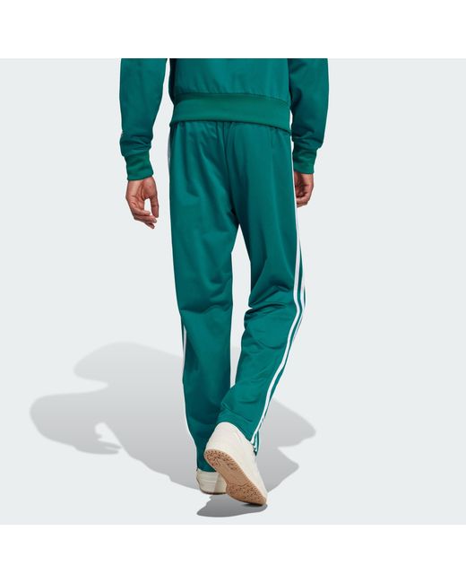 Adidas Green Adicolor Classics Firebird Track Pants for men