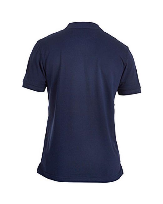 Canterbury Blue Waimak Short Sleeve Pique Polo Shirt for men