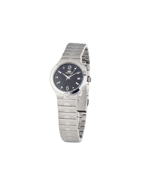 Time Force Gray Silver Stainless Steel Watch