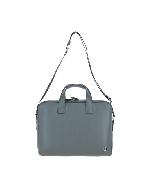 Brampton London Blue 'Maven' Real Leather Messenger Bag for men