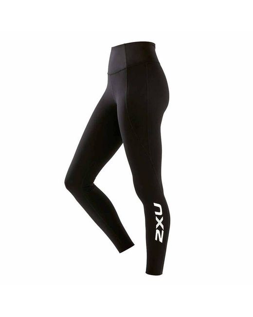 2xu Black New Heights Compression Hi-Rise Tights