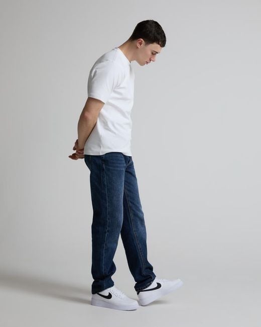Alessandro Zavetti Blue Seluci Straight Fit Denim Jean for men
