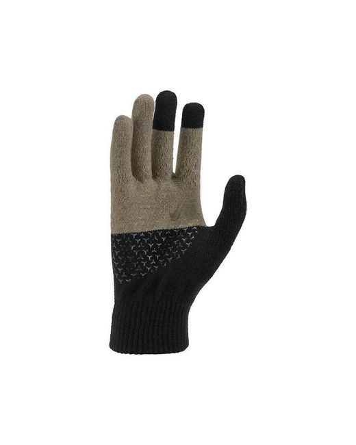 Nike Multicolor Adult 2.0 Knitted Swoosh Grip Gloves (Graphic/Khaki/Coconut Milk)
