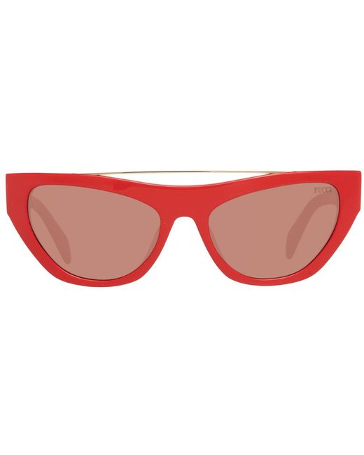Emilio Pucci Red Sunglasses