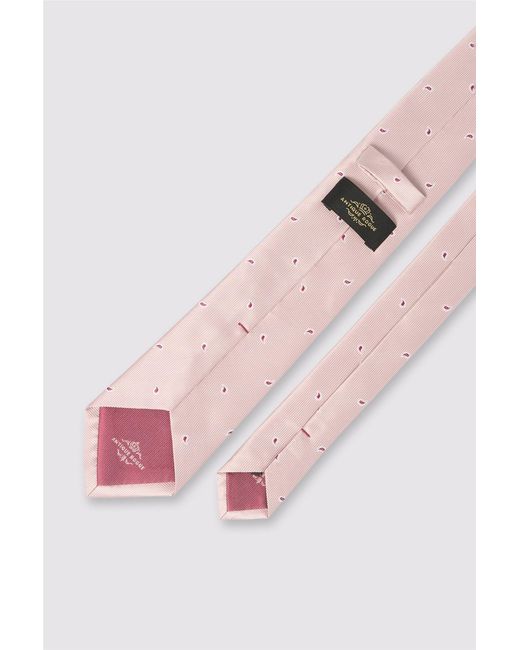 Antique Rogue Pink Paisley Tie for men