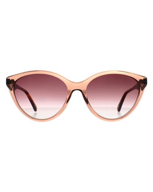 Ted Baker Brown Cat Eye Crystal Gradient Tb1735 Deeha