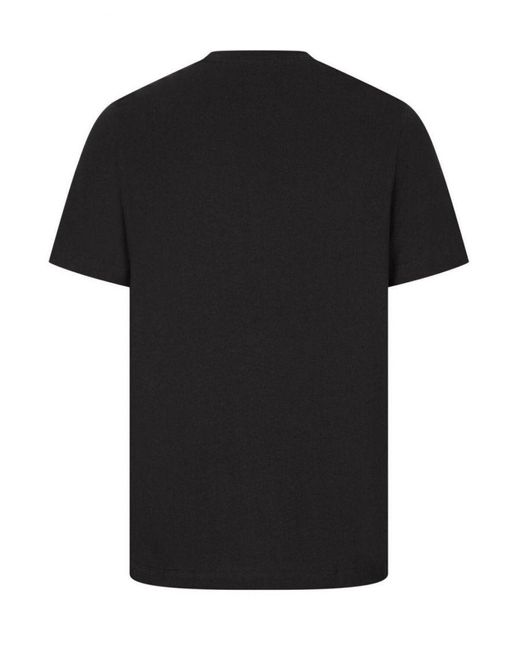 Nike Black Court Swoosh Logo T Shirt for men