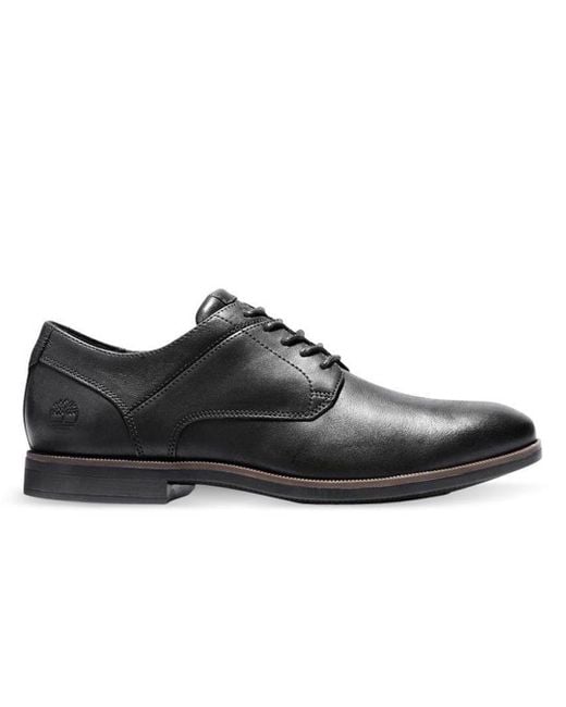 Timberland Black Edgeworth Oxford Shoes Leather (Archived) for men