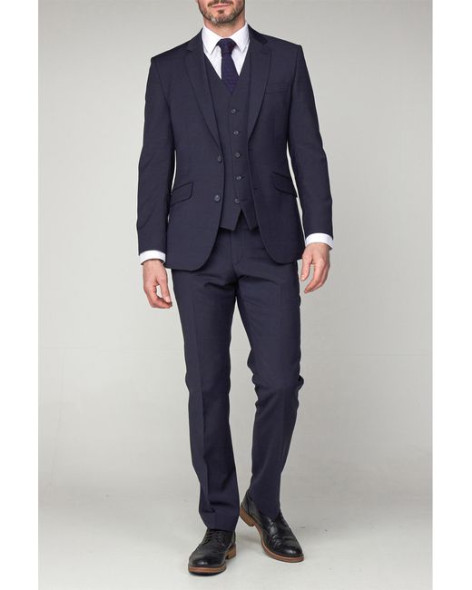 Scott Blue Waistcoat for men