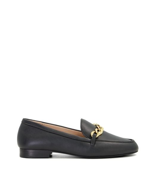 Dune 's Dune Gaiia Chain Detail Loafers In Black