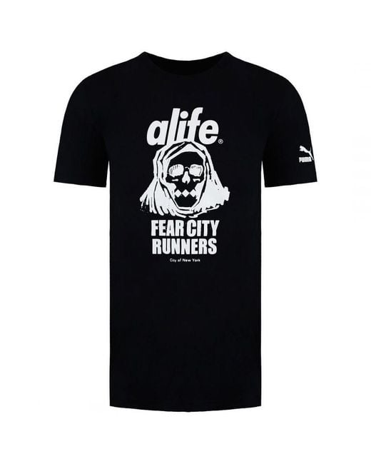 PUMA Black X Alife Olympic T-Shirt for men